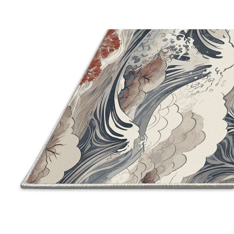 Petal Vista Rug, Rectangle 8' x 10'