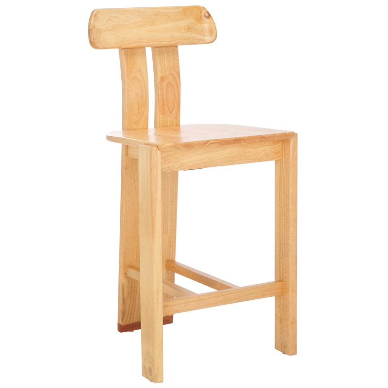 Cayde Wood Counter Stool, Light Blonde