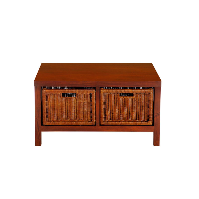 Burgett Single Coffee Table, Brown
