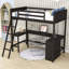 Lit mezzanine avec tablettes et bureau Ehlani-1377189274-1377189275