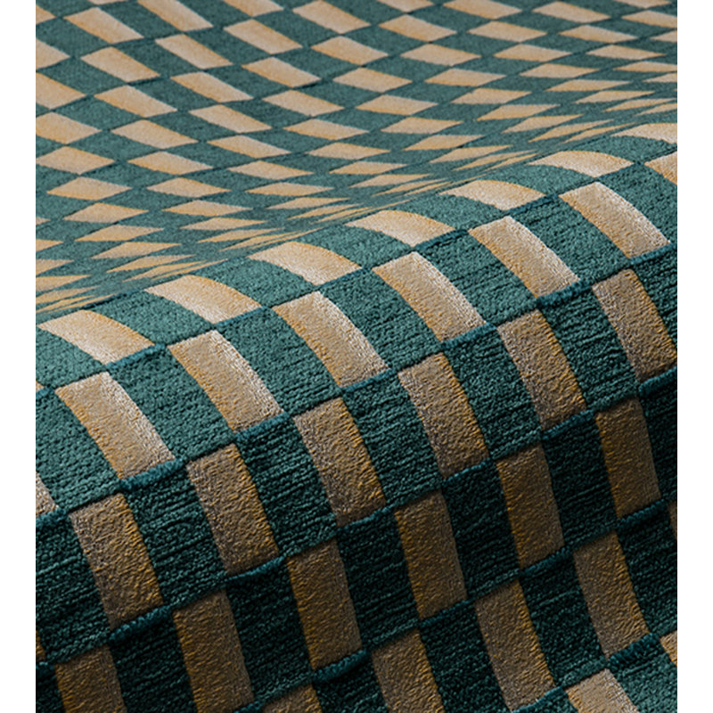 Tissu Bloom Damier, Lever de soleil Amazonie