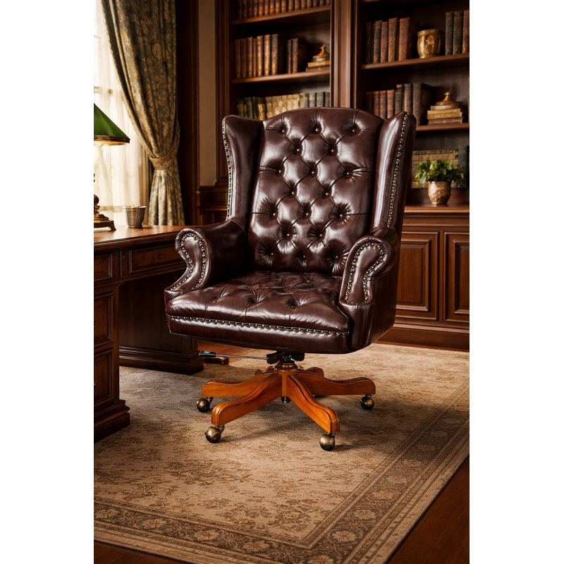 Infinity Swivel Executive Chair, Brown
