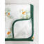 Nappe rectangulaire infroissable Green Pine Berry Leaf 55 po x 71 po