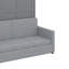 Lit escamotable double avec coussin-948378316