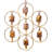 Keora Metal Abstract Wind Chime