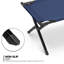 Lit de camp pliant, lit de camp portatif avec sac de transport, capacité de poids de 330 lb-92417757