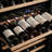 23.43 In. 119-bottle Dual Zone Freestanding Wine Cooler - Compressor Cooling, 10 Shelves, Wine Fridge 41-64 Fahrenheit In Black