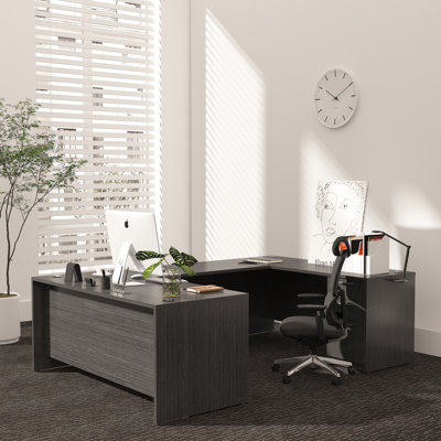 U-Shaped Executive Desk