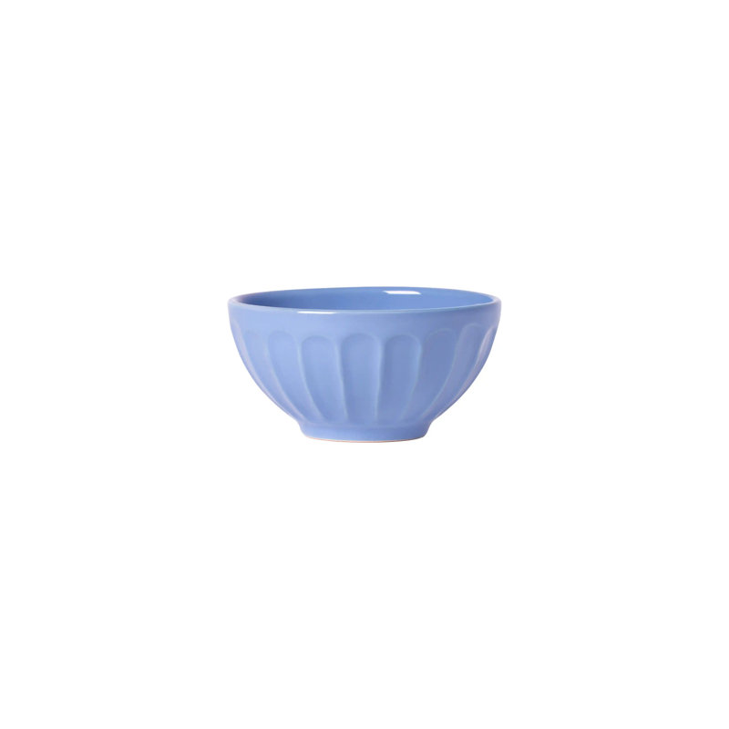 Latte Bowls Fruit Bowls, Cornflower Blue