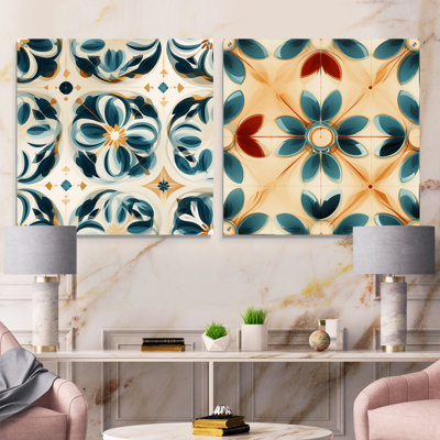 Gongora - Abstract Acrylic Wall Art Glass Set Of 2