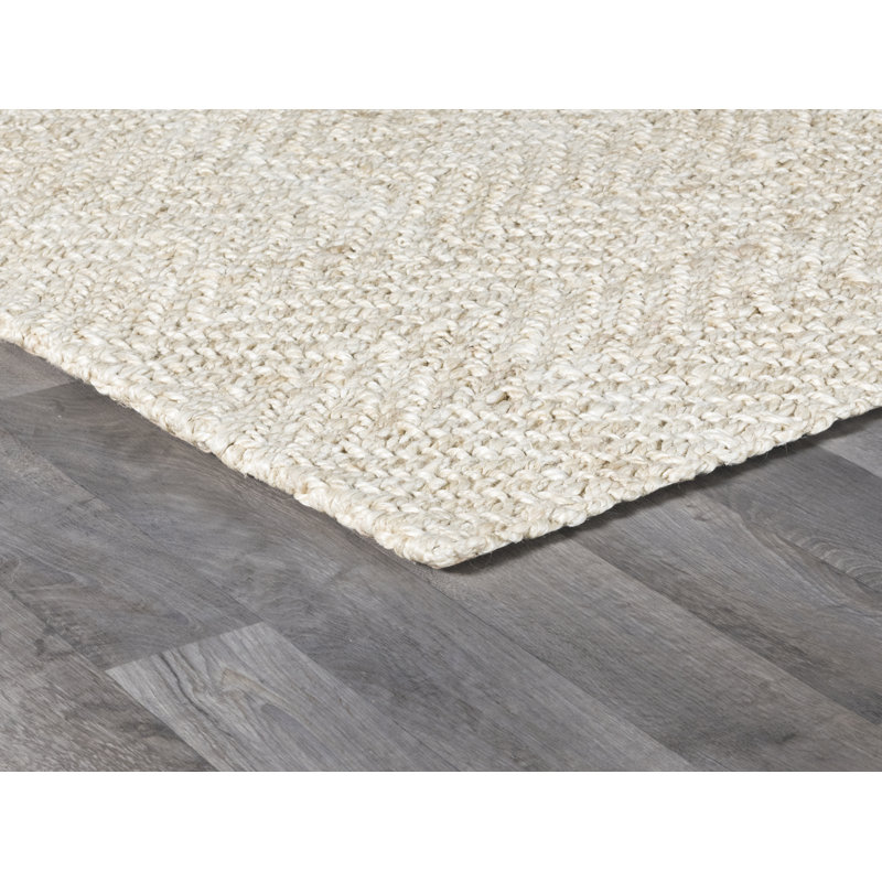 Chevron Handwoven Jute Area Rug, Rectangle 2' x 3'