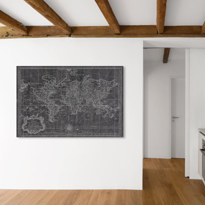 " World Map 1778 " Graphic Art Print
