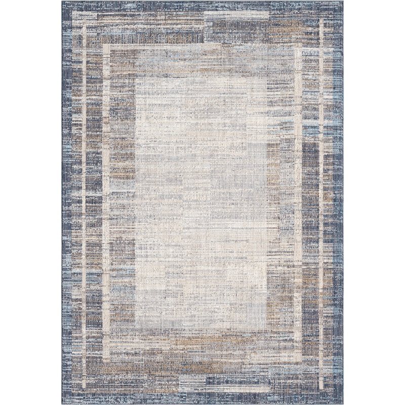Tapis bleu Armada Victoria 1 pi 10 po x 3 pi United Weavers