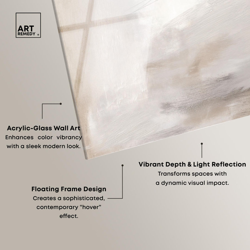 Impression sur toile «Timeless Marks III» par Art Remedy, H 10 po x l 15 po