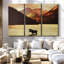 «Lake Moose», 3 pièces sur toile-98562853