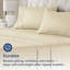 Ensemble de 2 taies d'oreiller en microfibre, douces housses pour coussin double brossé, respirantes et faciles d'entretien-106537362-106537366