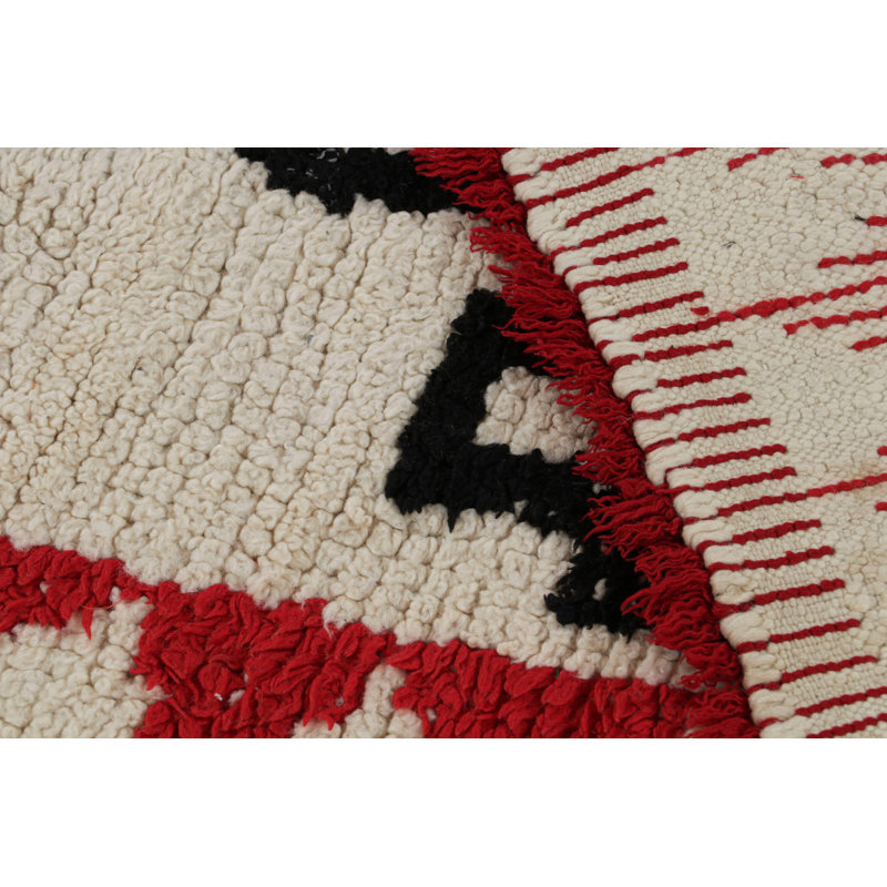 One-of-a-Kind 3'9" x 5'10" Hand Knotted Area Rug
