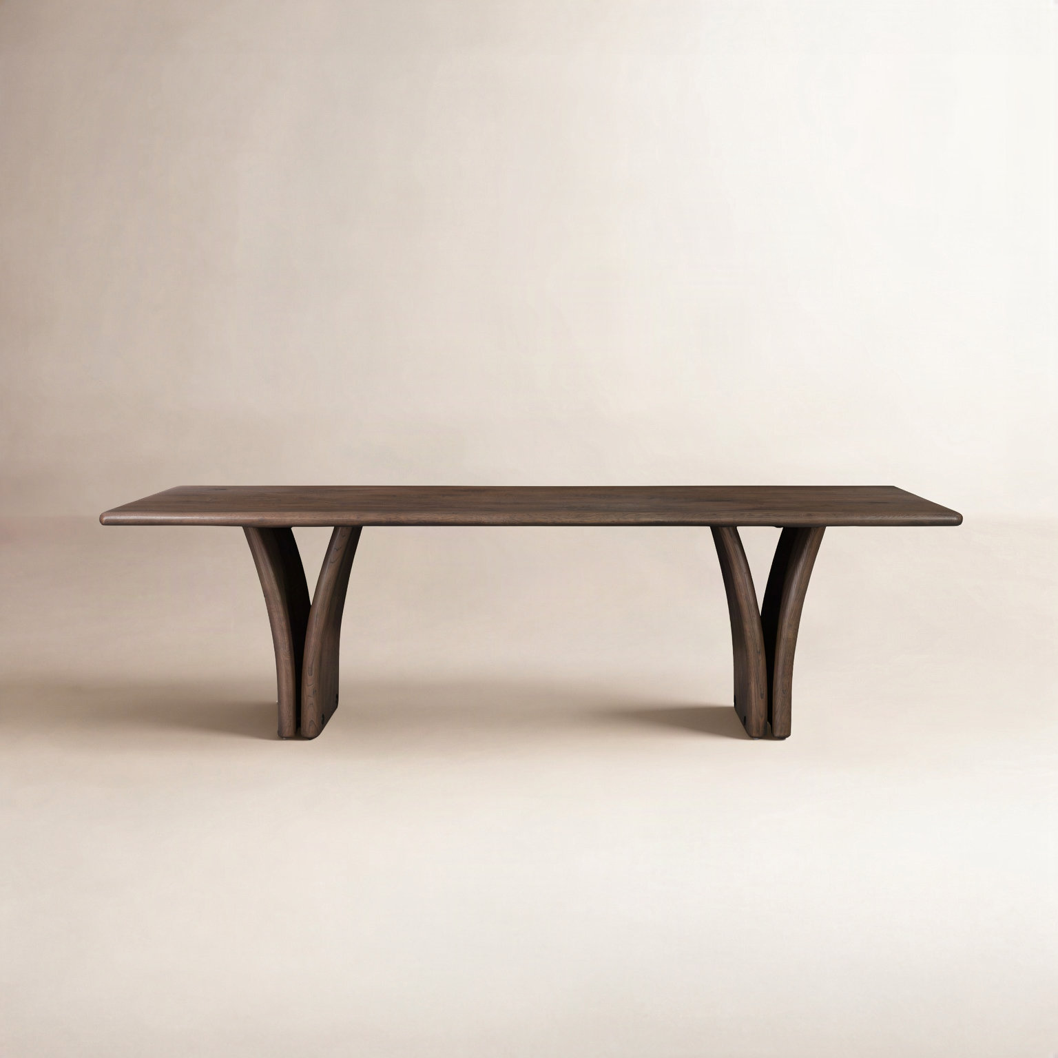 Jovian 96" Oak Dining Table, Gray Reclaimed French Oak