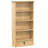 vidaXL CD Cabinet Honey
