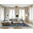 Machine Washable Overdyed Gray Area Rug-1952818311