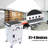 Lanieya Cart Mobile Charging Cart and Cabinet for Tablets Laptops Rolling Cart