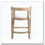 Tabouret de comptoir en bois d'hévéa-881432505