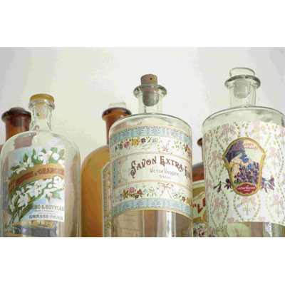 " French Perfume Bottles I " by Madelaine Gray