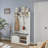 Versatile Hall Tree with Abundant Storage for Various Rooms