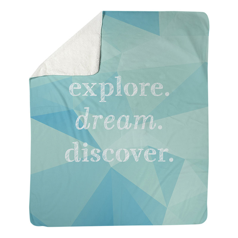 Couverture polaire discover de rêve discover, l 50 po x L 60 po, Zircon, Lourd