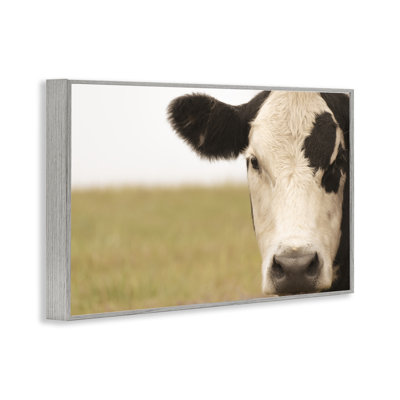 «Rustic Cow Stare», estampe numérique, conception de J: L Design