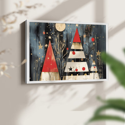 Chirstmas Art-DCCLXXI -Framed Print - Restickable