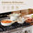 SENSARTE Ceramic Cookware Sets, 10-Piece, Non-Toxic Healthy Non Stick, PFAS PTFE PFOA PFOS Free