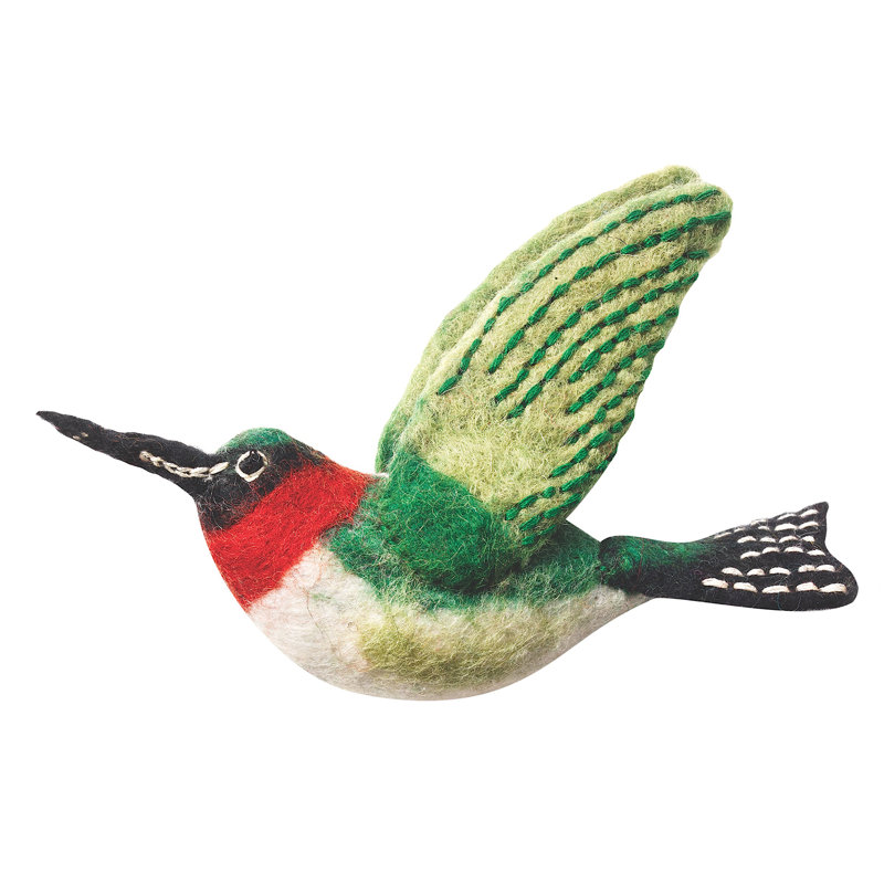 Figurine suspendue hummingbird de jardin oiseau