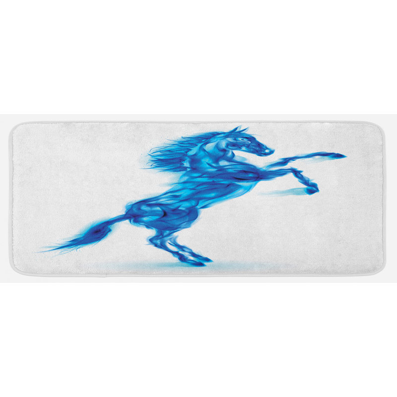 Tapis de cuisine à chevaux