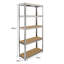 90 cm W Steel Adjustable Height Shelving Unit Storage Rack