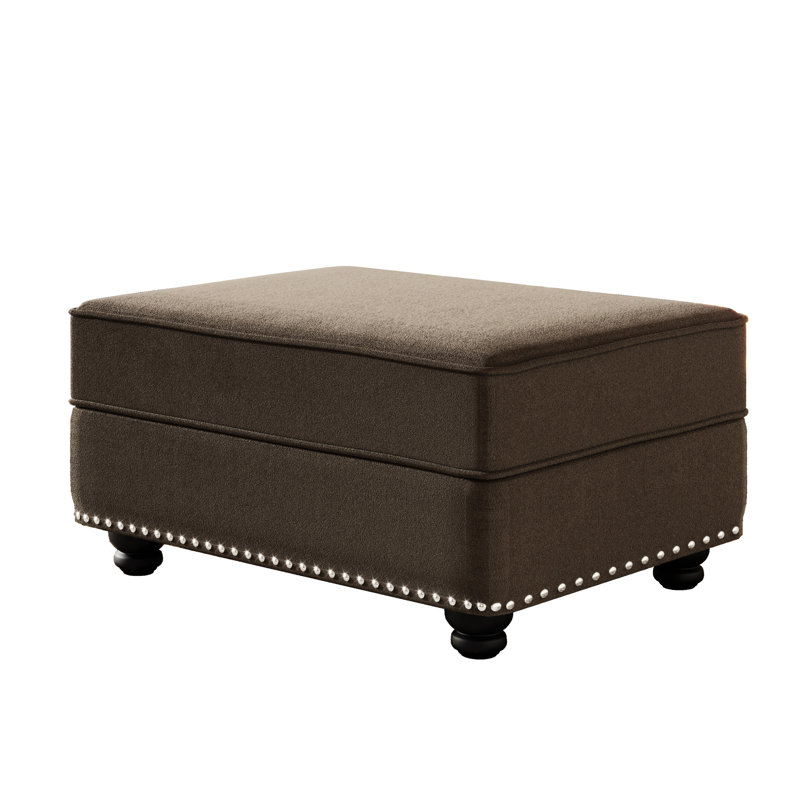Velours brun pour salon de yoga à domicile - S'harmonise avec différents canapés, peut servir de siège d'appoint, en velours doux, confortable et durable.