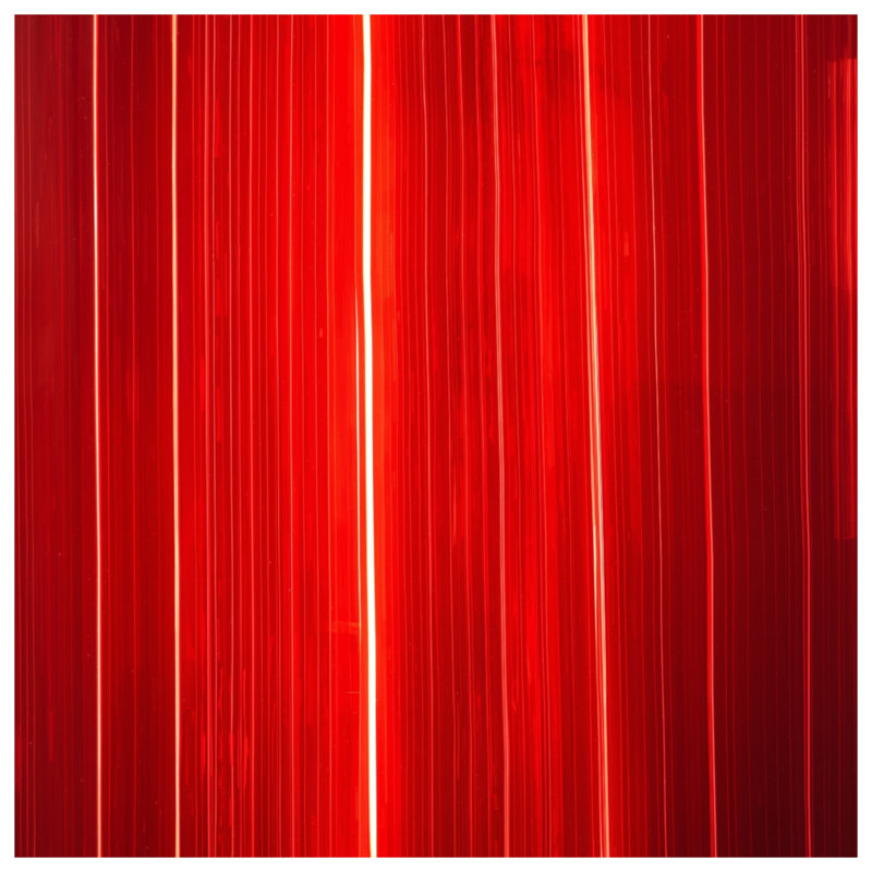 Red Vertical Lines Double Sided Throw Pillows, 18 x 18 inches