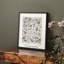 William Morris, reproduction encadrée LVII-100461105-100461102