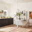 Liftable Dining Table Island With Pantry Cabinet