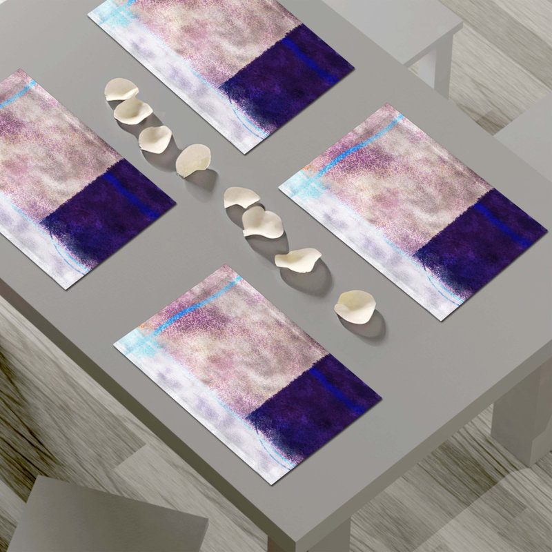 Napperon abstrait en polyester