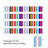 Abbad 32pcs Assorted Rainbow String Flags - 4 Mixed Pennant Banners with LGBT, Pansexuality, Bisexuality, and Transgender - 32 Flags 26 Feet