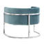  Fauteuil demi-tonneau en velours capitonné de l 30,7 po-99309307-22858788