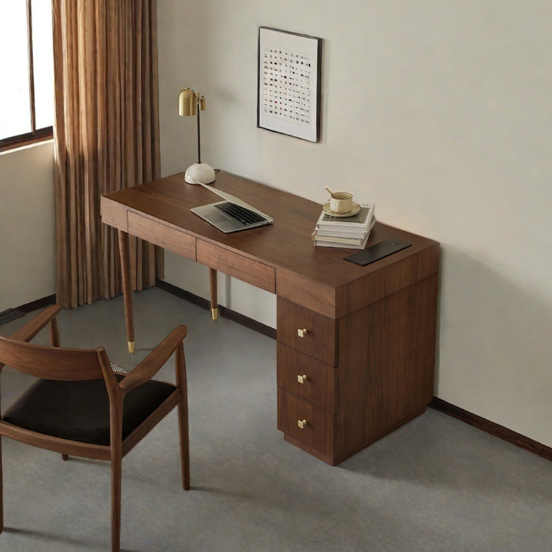 Ensemble de bureau et de chaises modernes de style français
