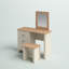 Aquitaine Dressing Table with Mirror-434883070