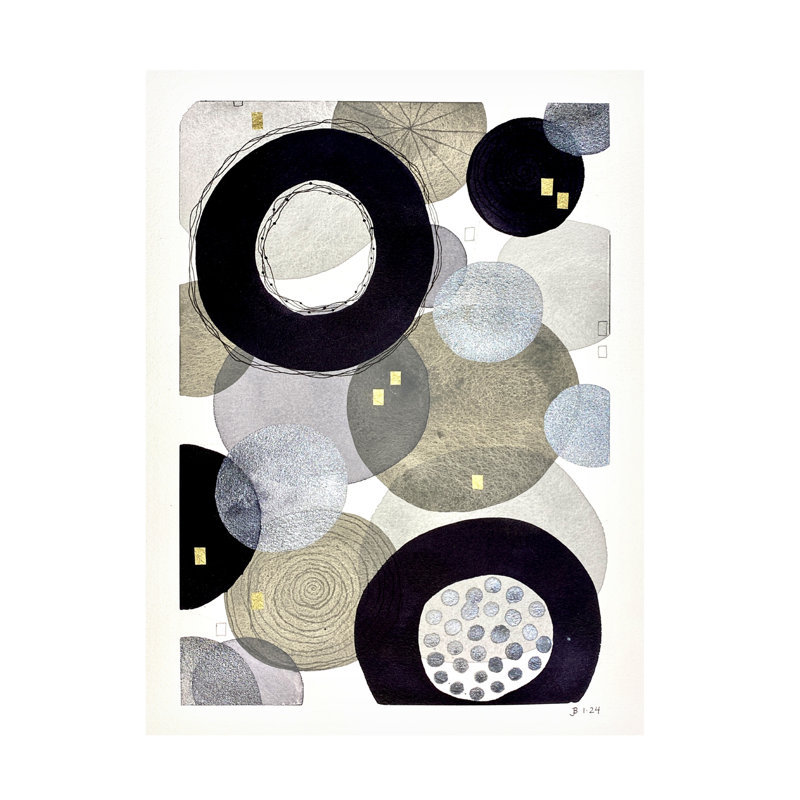 Art sur toile Jocelyn Benford, H 19 po x l 14 po