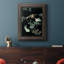 Midnight Floral I - reproduction d'art sur toile-473157316