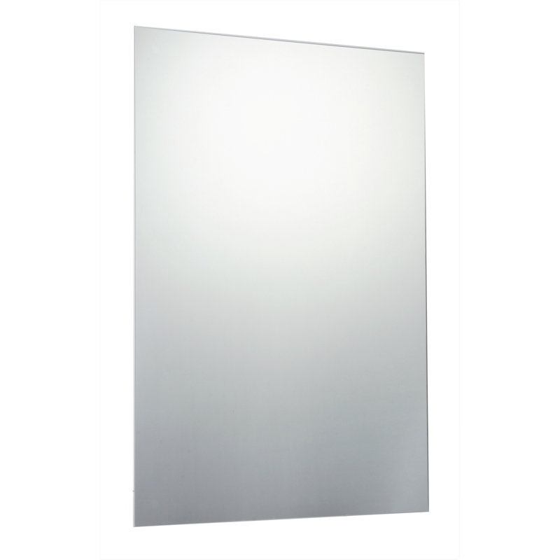 Abitha Flat Wall Mirror, 60cm H x 90cm W