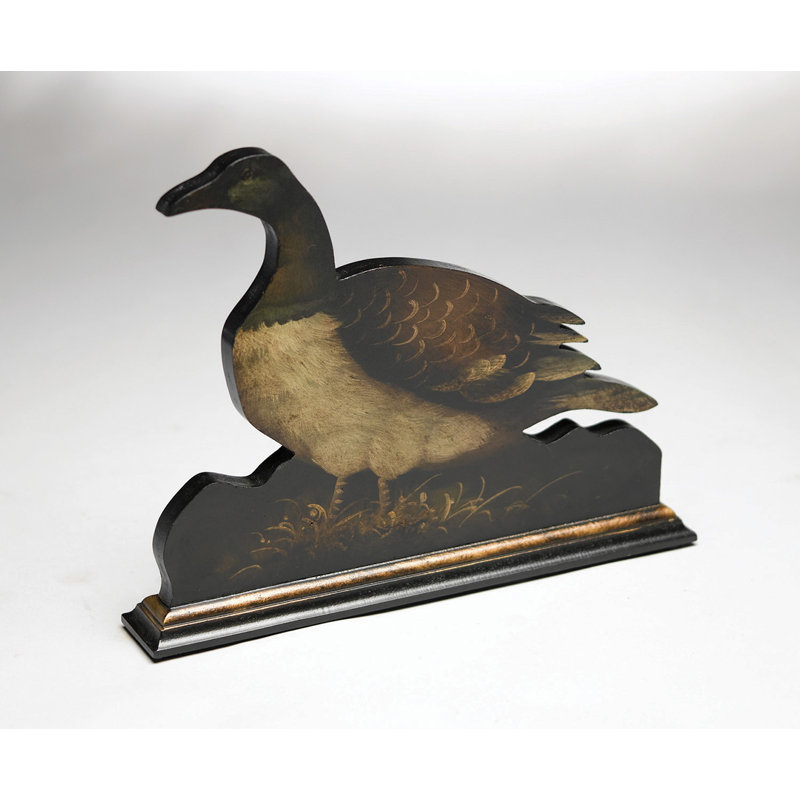 Figurine silhouette de canard Janssen