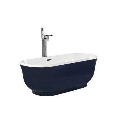Chavira 770mm x 170mm Soaking Acrylic Bathtub