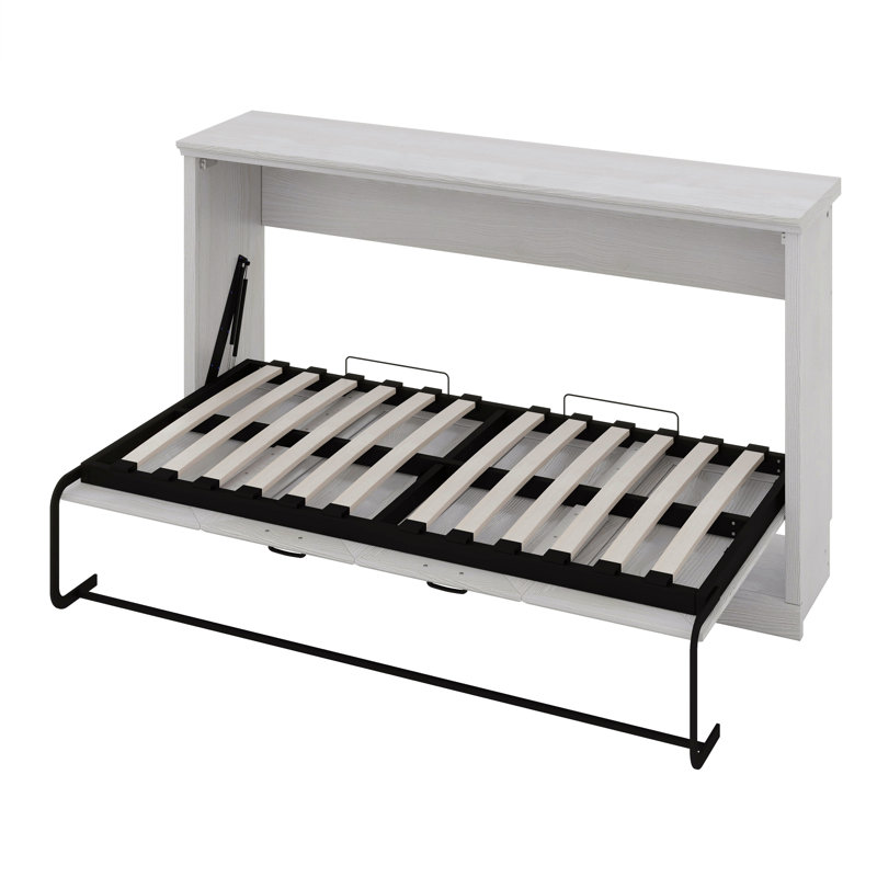 Horizontal Murphy Bed Cabinet Twin Size